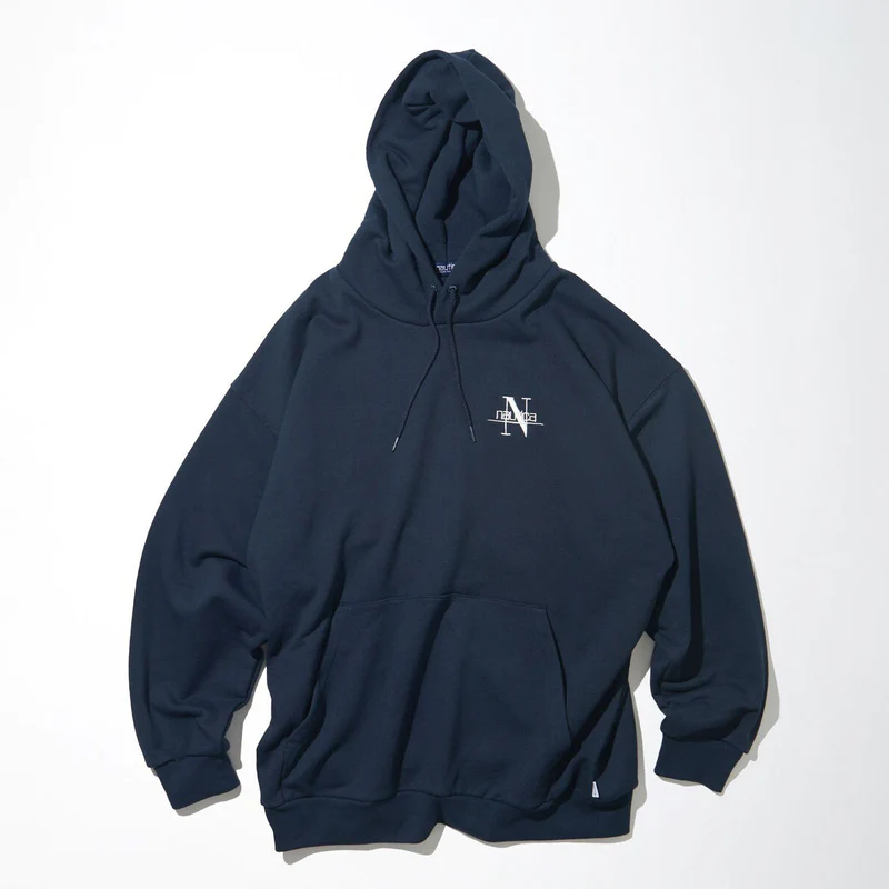 2023AW NAUTICA JP 日版 Back Embroidery Logo Sweat Hoodie 背後 大LOGO 刺繡 帽T 現貨