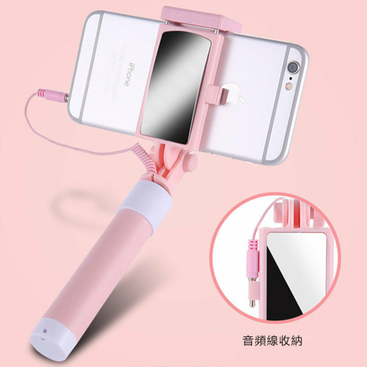 Japan TSK Q5 3.5mm wire controlled selfie stick (random color) P2326