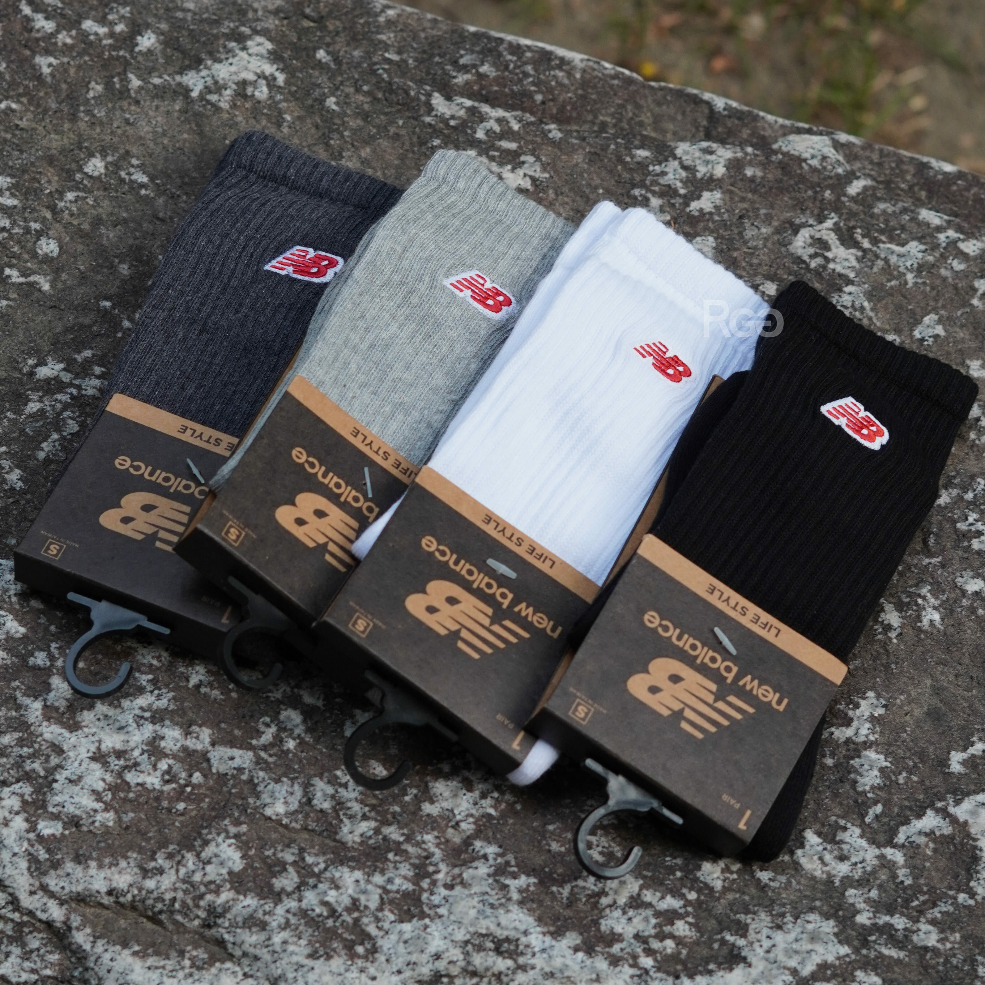 New Balance NB 刺繡Logo 長襪 (LAS33761)