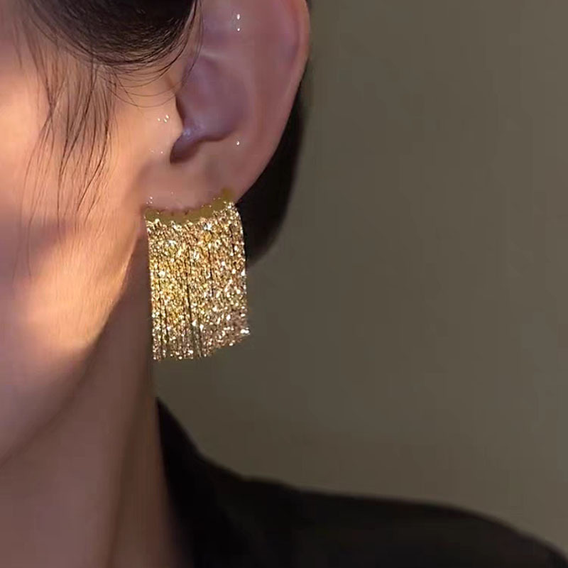 925銀針流蘇耳環(金/銀)