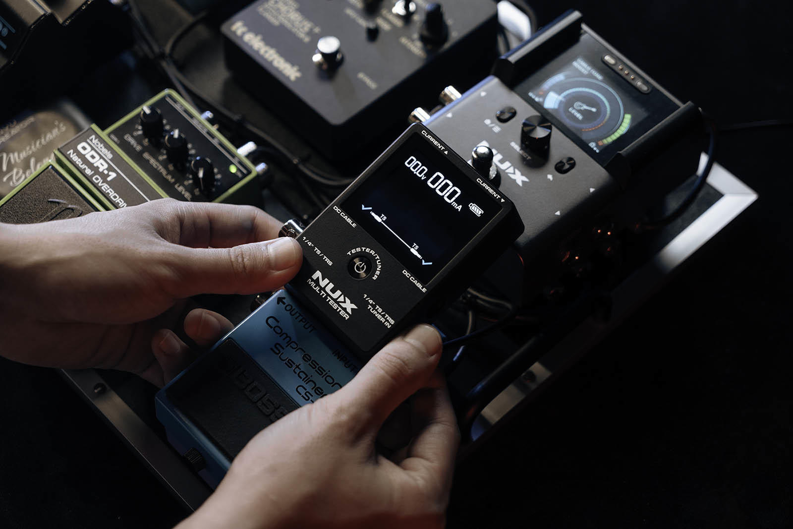 NUX NUX NMT-1 四合一 效果器/線材多功能檢測量表/調音器 第 5 張圖片｜三峽吉他 / Bass