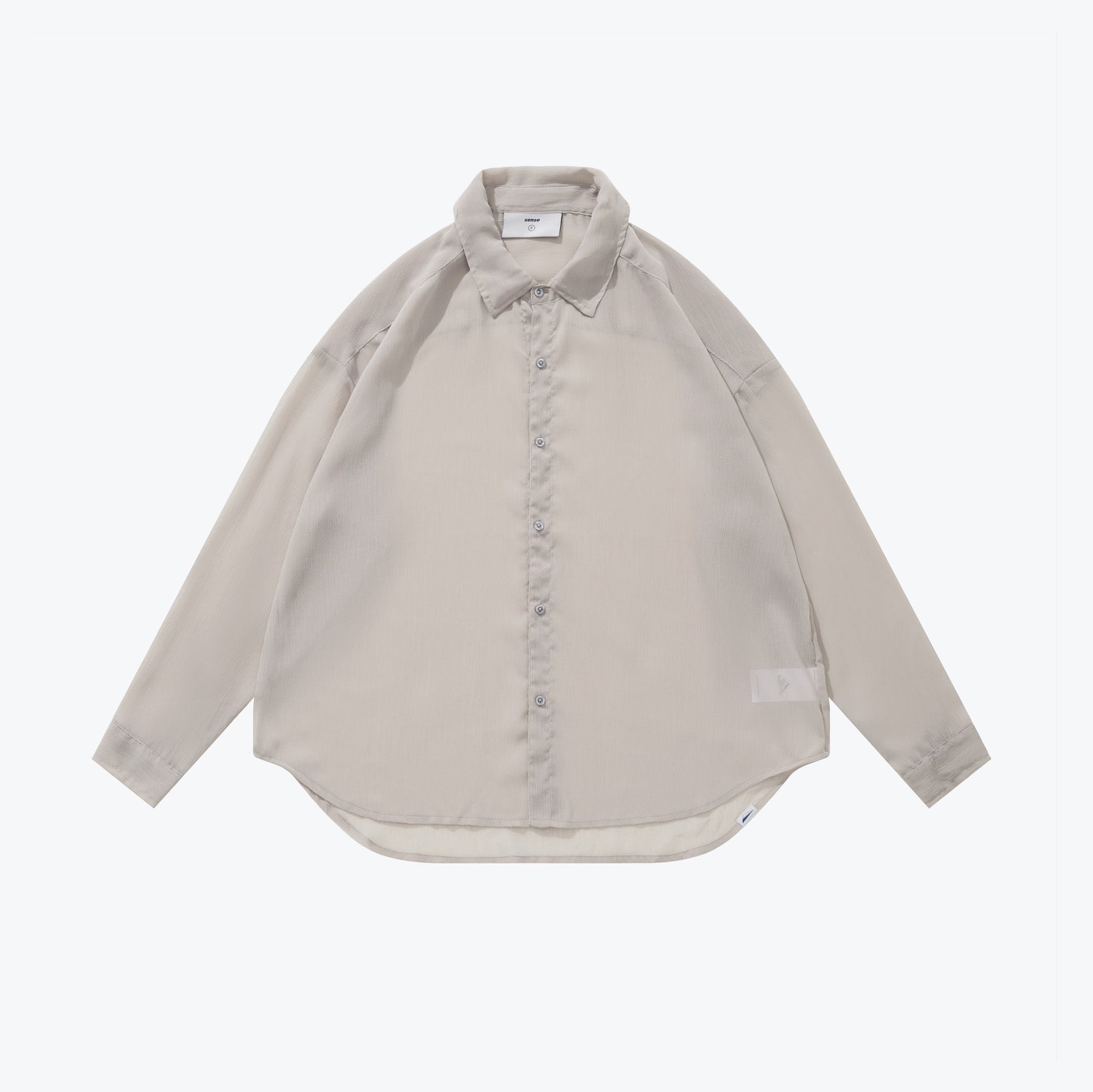 SENSE Long Sleeve Textured Shirt
