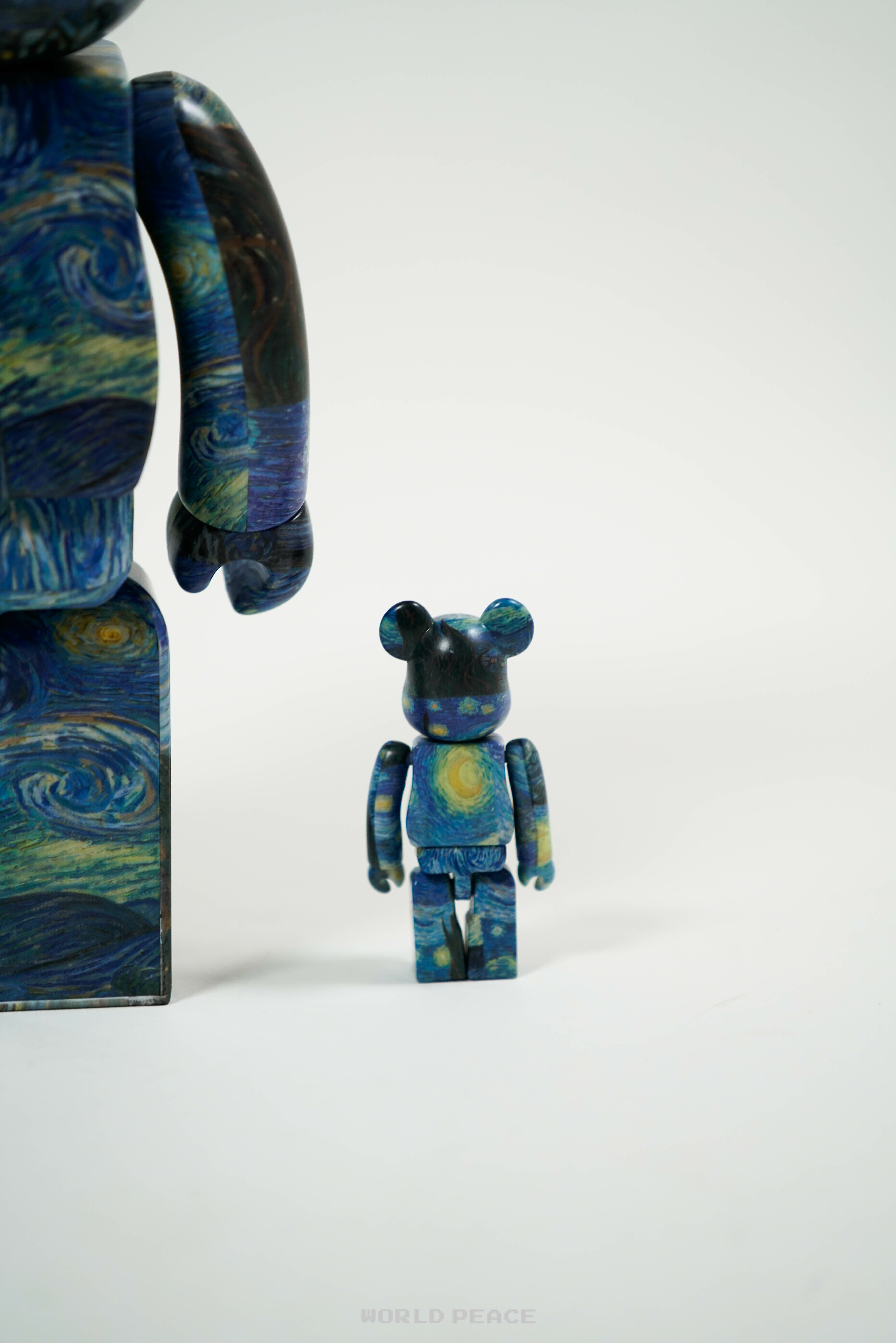 BE@RBRICK 梵谷 星空 100% & 400%  庫柏力克熊 BE@RBRICK-29 [台灣現貨]