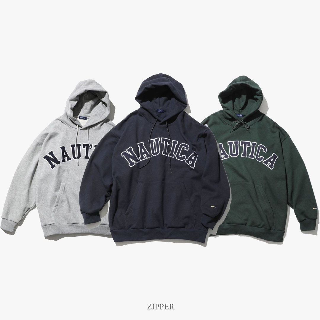 【預購】NAUTICA Arch Logo Sweat Hoodie 2.2 帽T