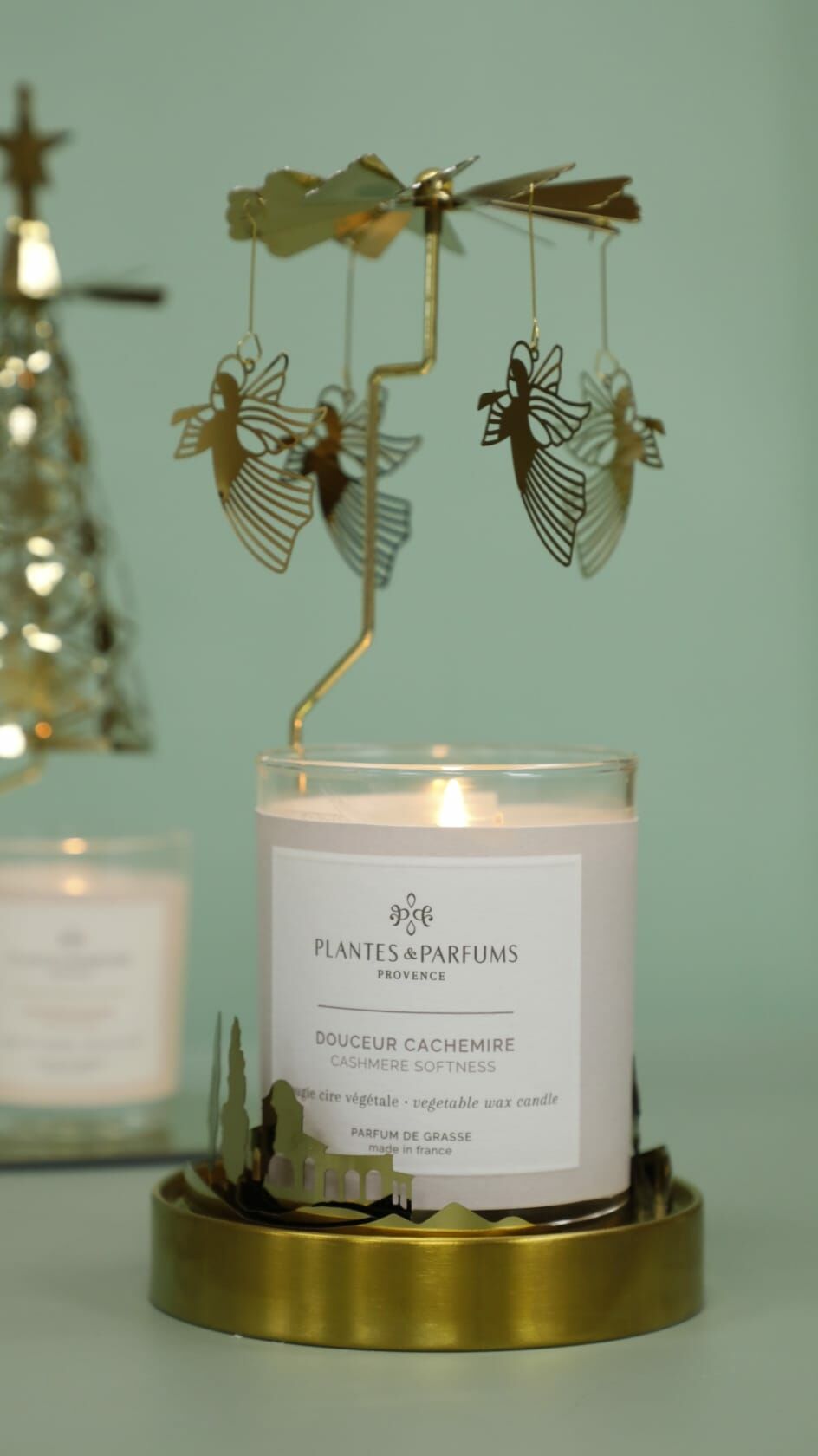 Plantes & Parfums 天使旋轉燭台 (不連蠟燭)