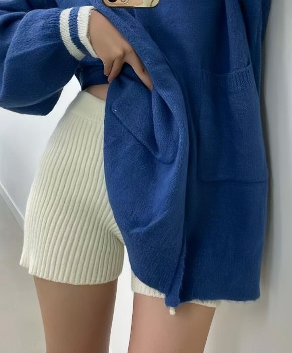 針織內搭短褲