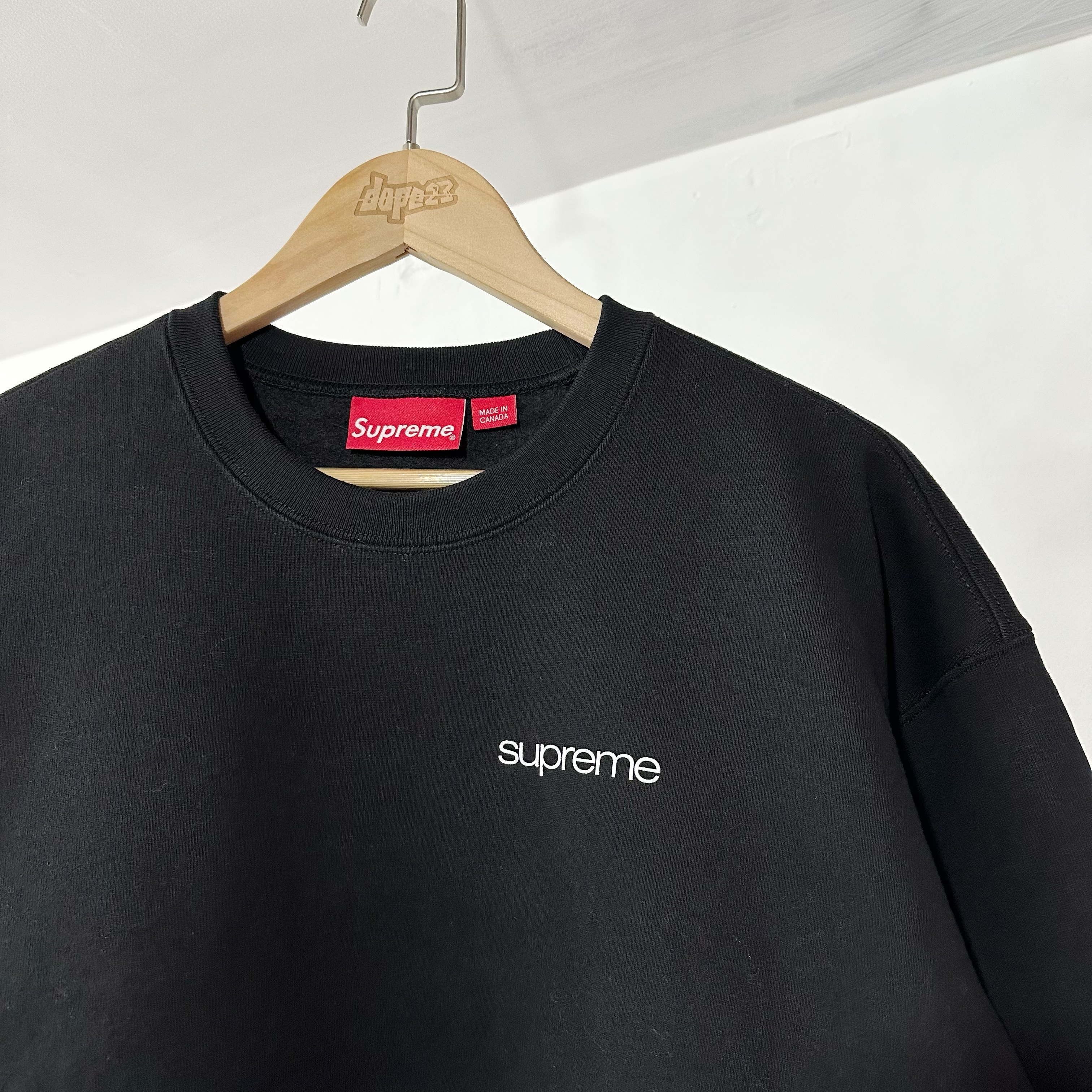 Supreme FW23 NYC Crewneck Black