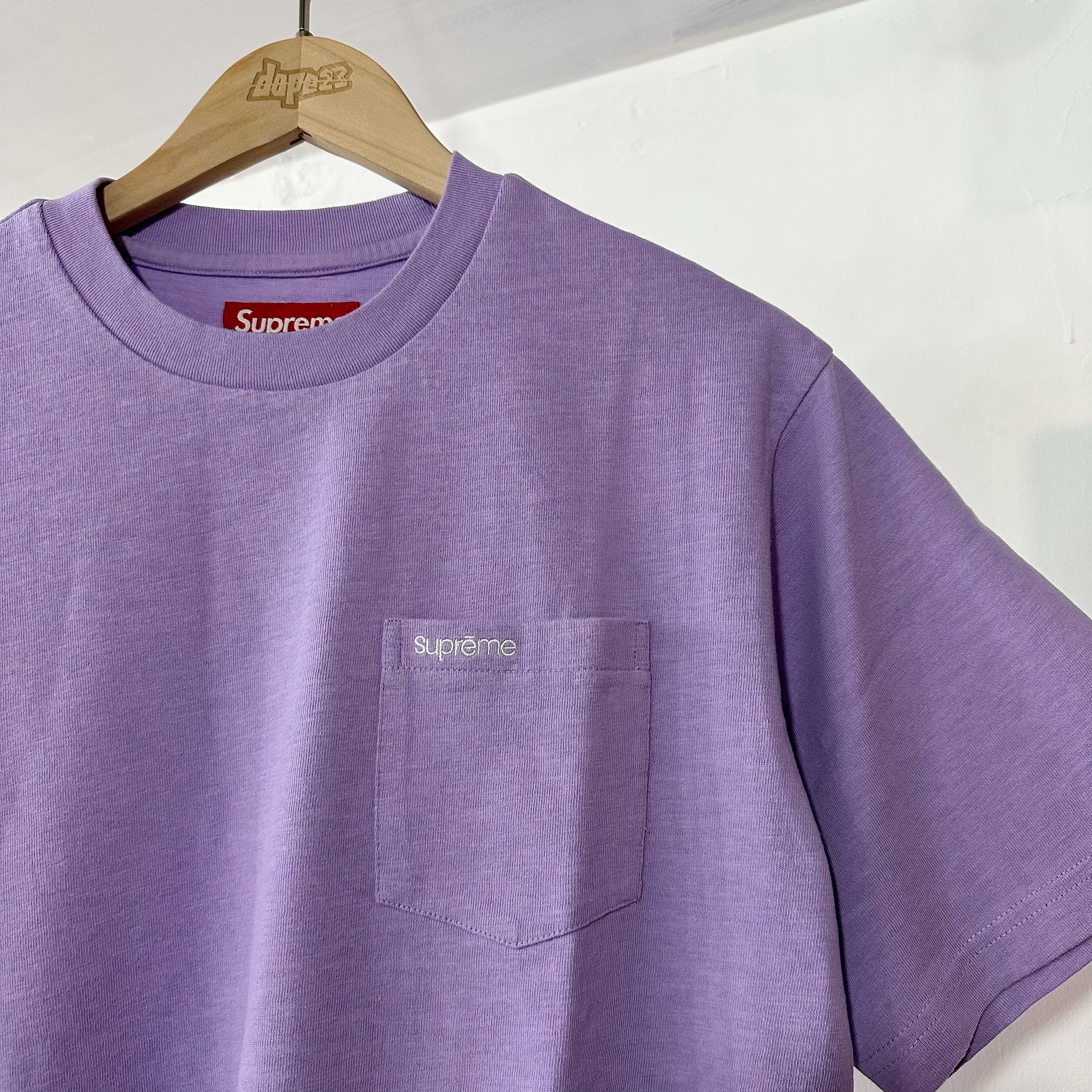 Supreme   S/S Pocket Tee Violet