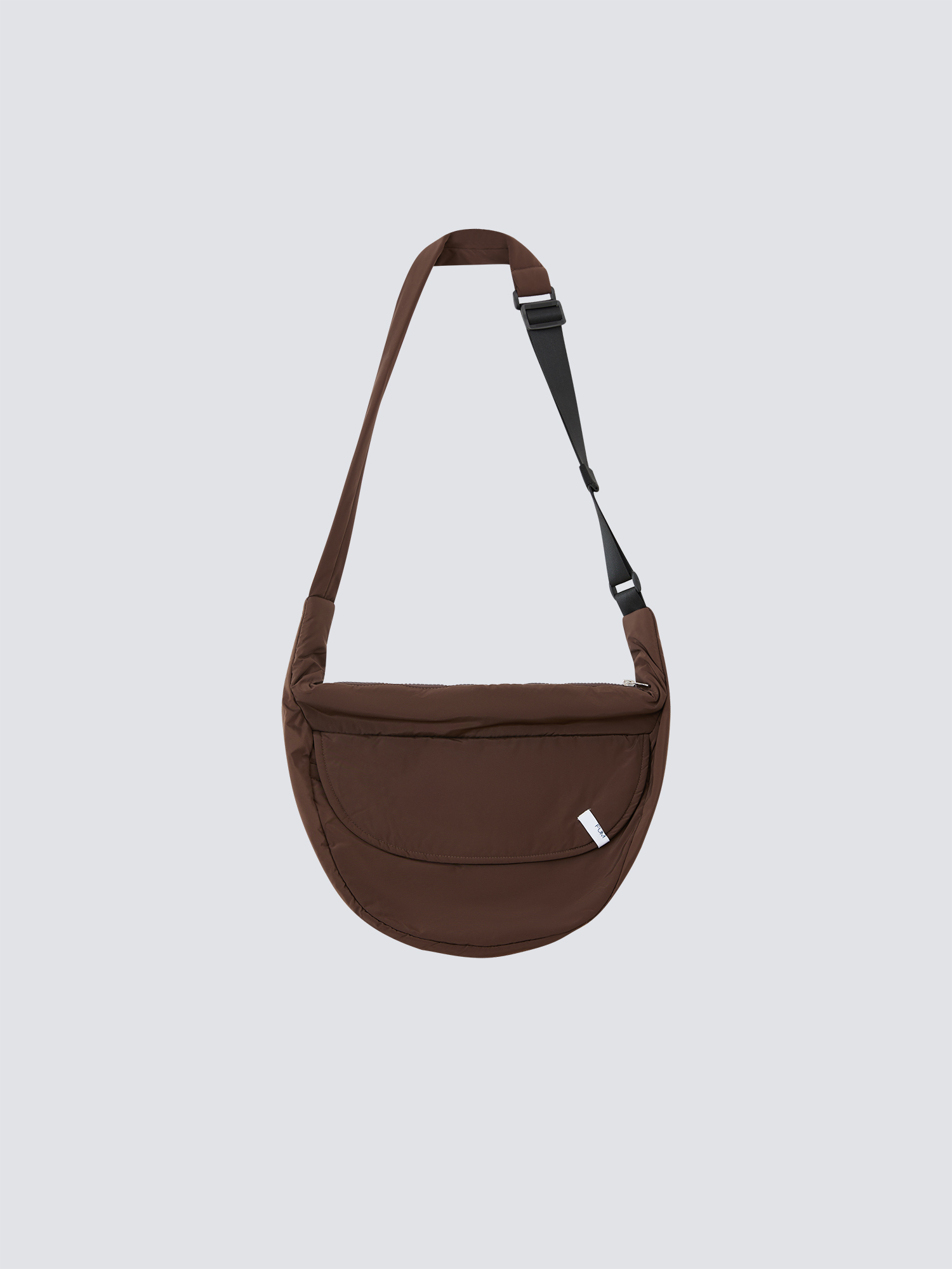 Quilted Shoulder Dumpling Bag｜Brown｜Hong Kong Original Design