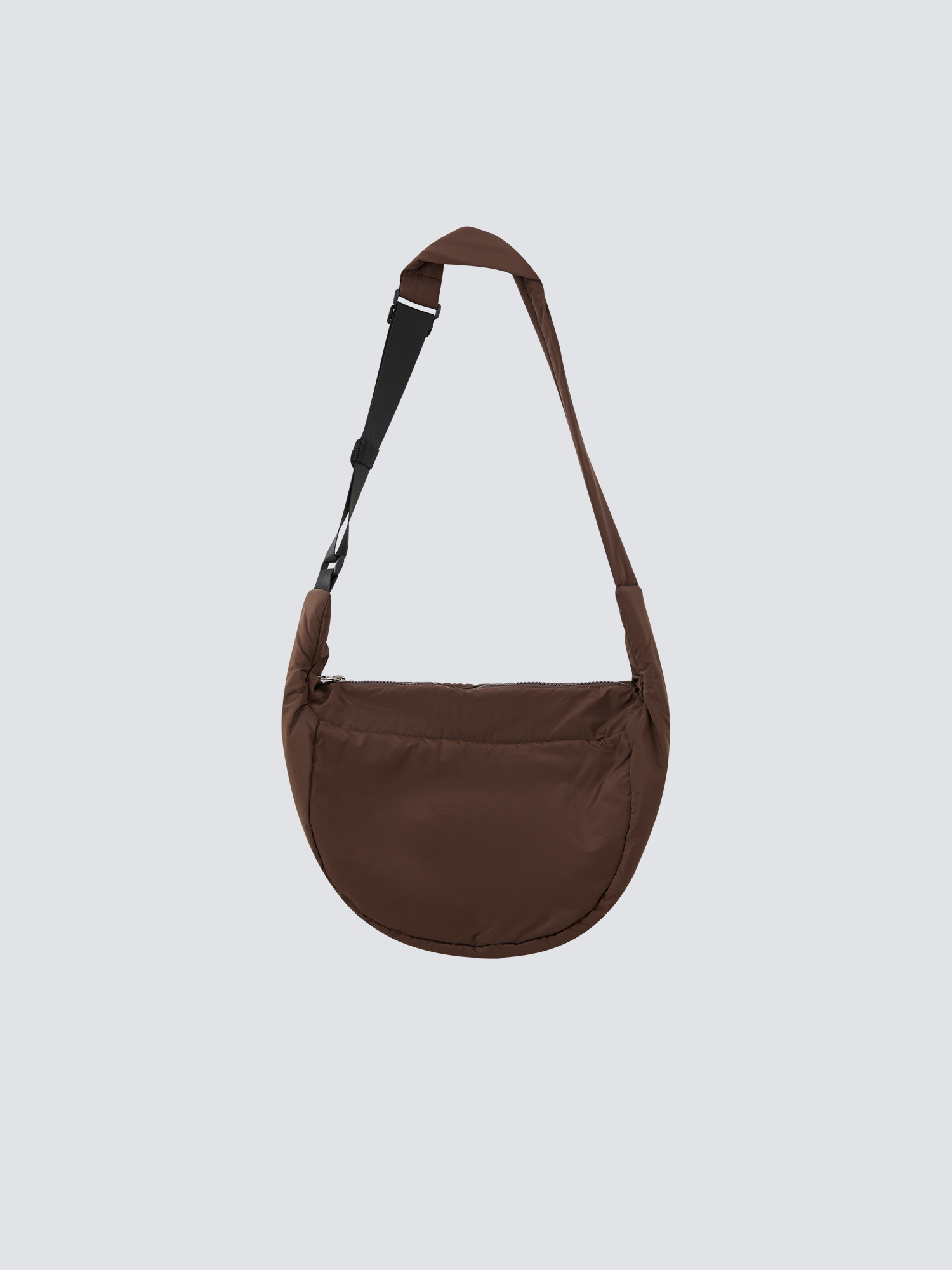 Quilted Shoulder Dumpling Bag｜Brown｜Hong Kong Original Design