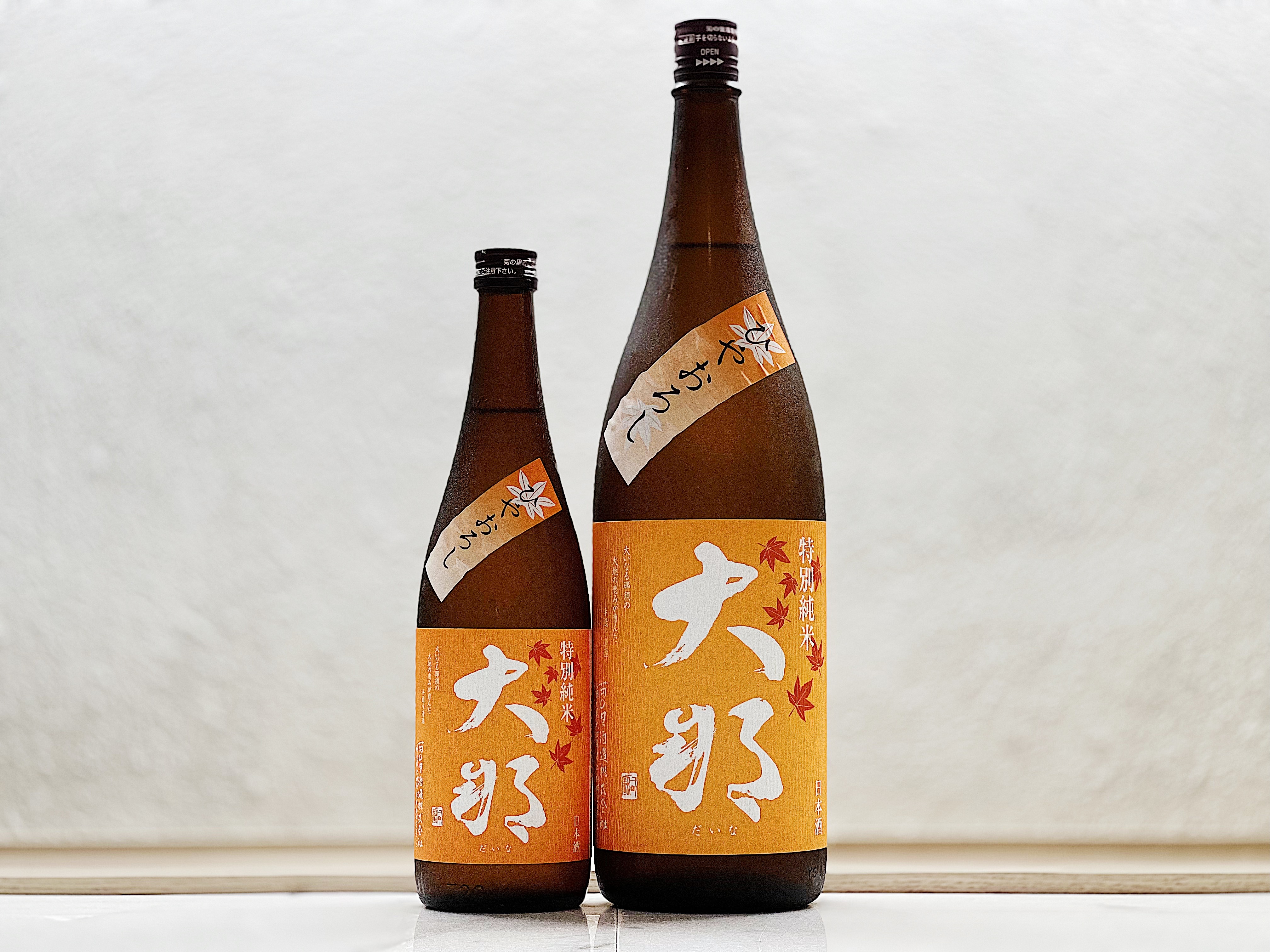 大那 特別純米 ひやおろし 五百万石