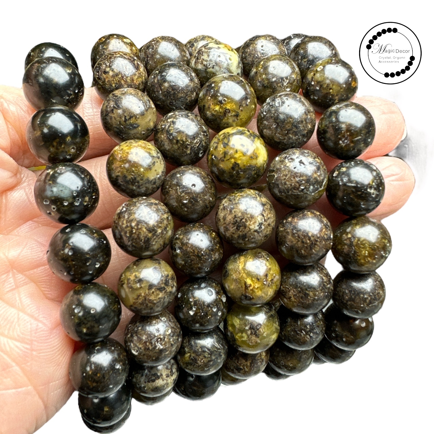 251013 - D25 9-10mm植物藥珀手串