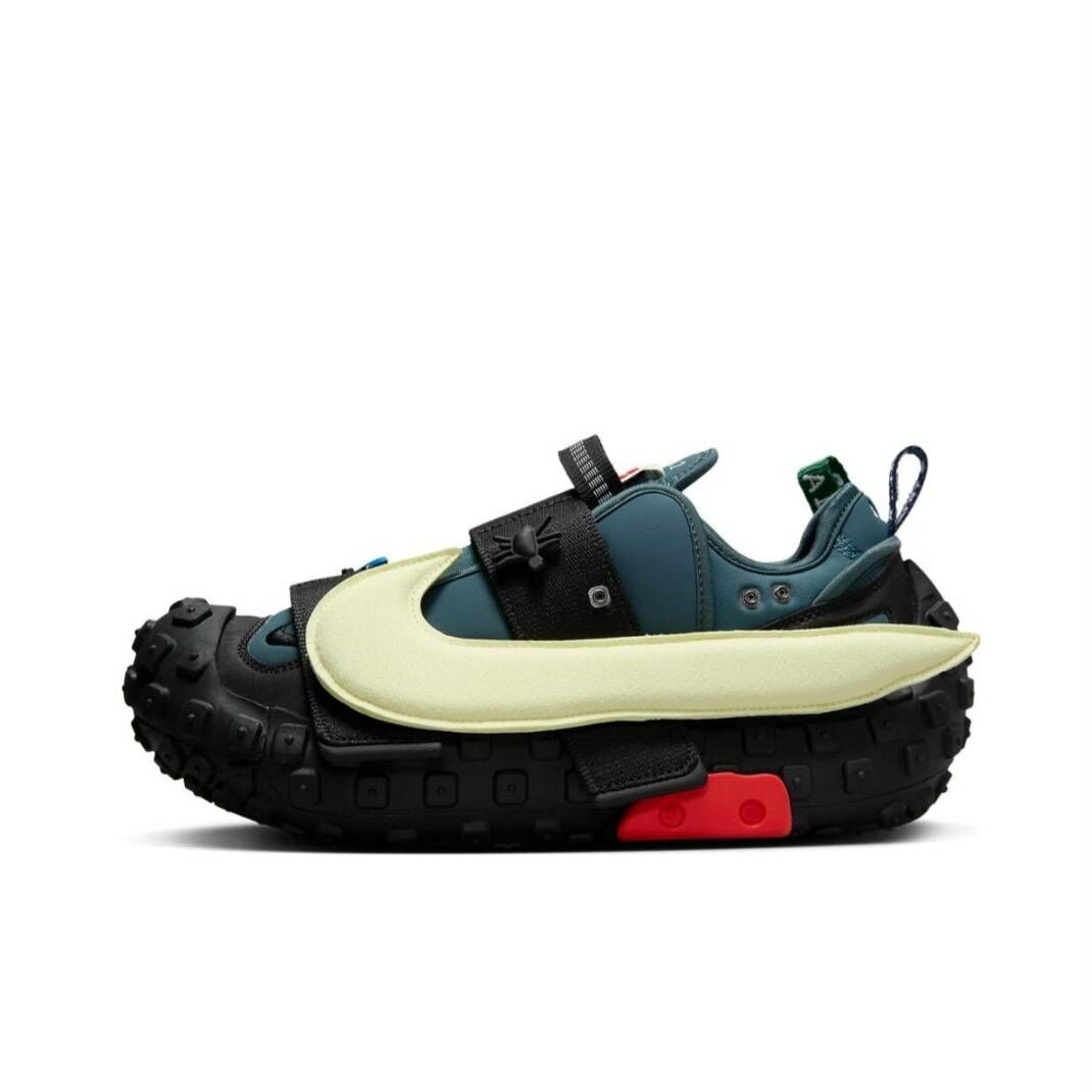 CPFM X Nike Air Flea 2 輪胎鞋 CACTUS 黑色 黑綠