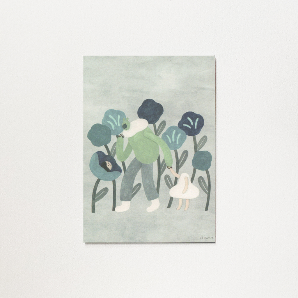 逃避悲傷 明信片｜包大山