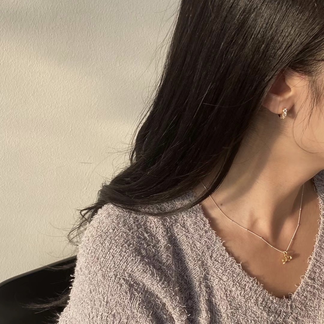 925 silver-Snowwhite Earring