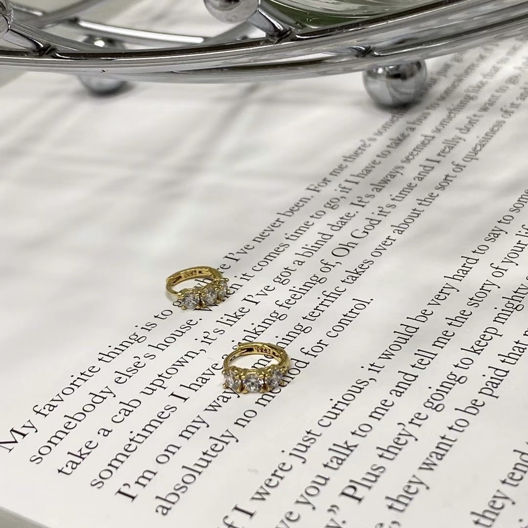 925 silver-Snowwhite Earring