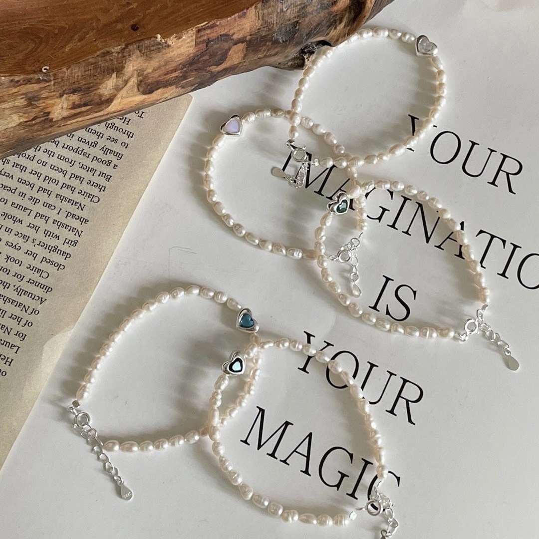 純銀淡水珍珠-LA LA Land Bracelet