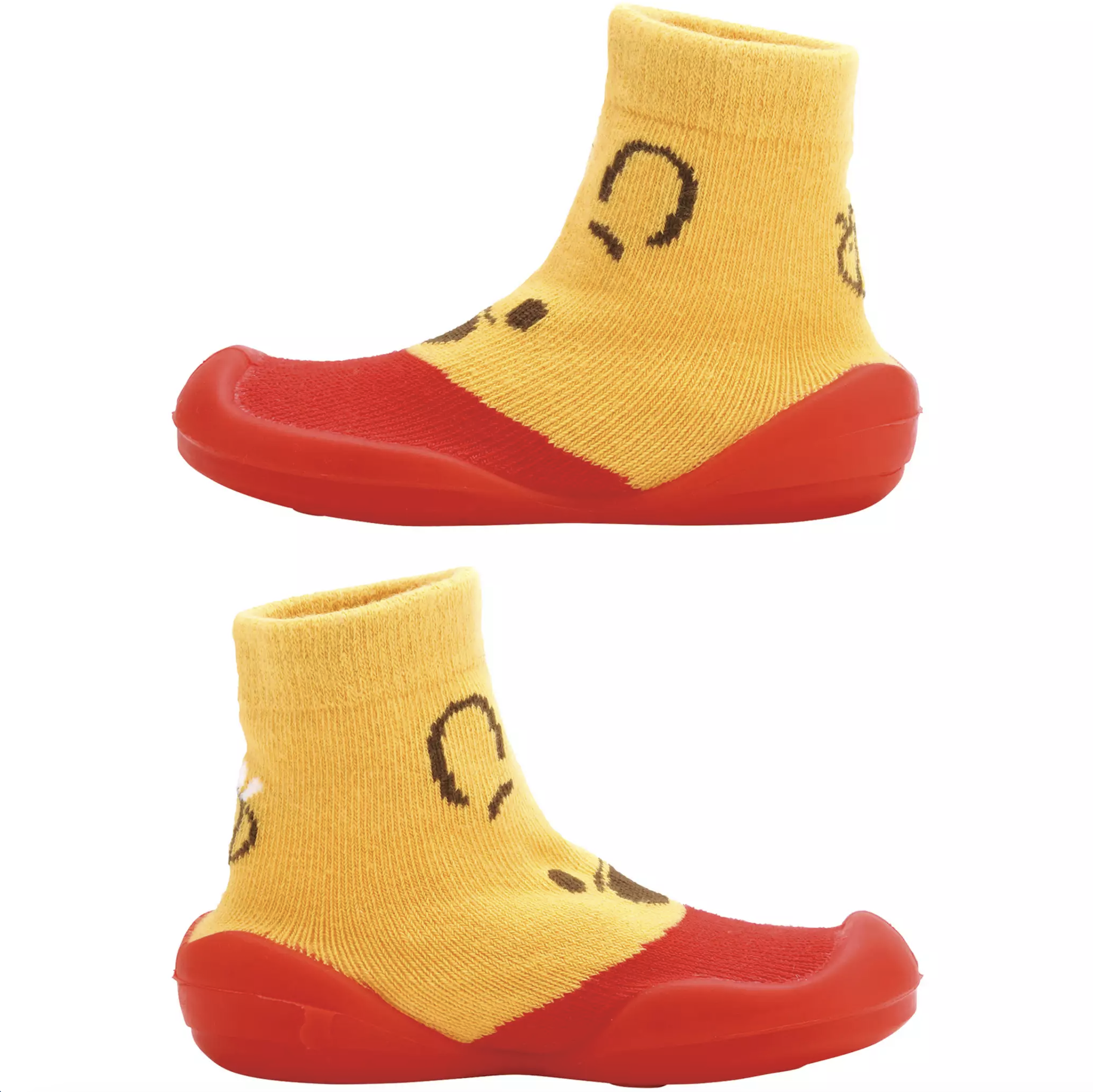 SKATER Winnie The Pooh幼兒防滑學行襪鞋S碼