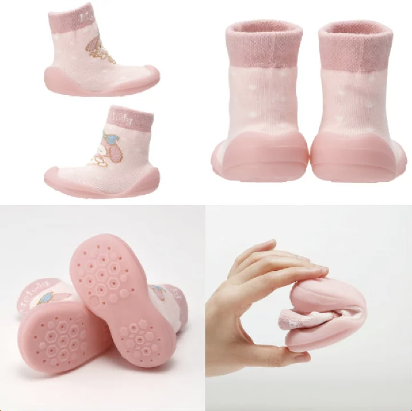 SKATER My Melody幼兒防滑學行襪鞋S碼