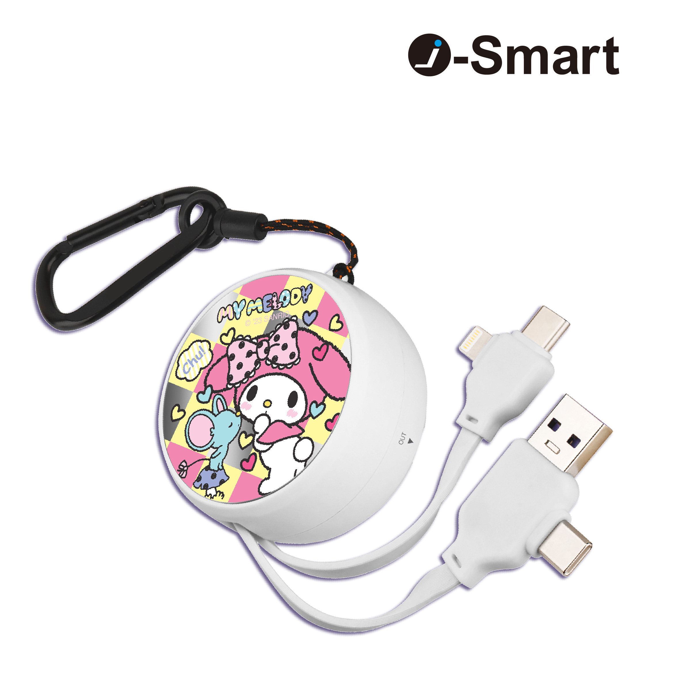SANRIO-4合1快充充電線-MY MELODY