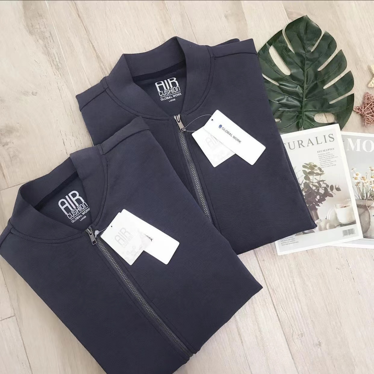 GLOBAL WORK WOVEN BLOUSON JACKET