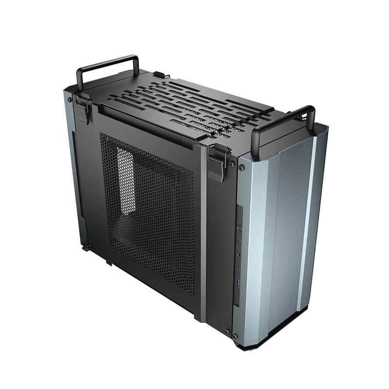 米特3C數位–COUGAR 美洲獅 DUST 2 Mini ITX 機箱 電腦機殼 沙漠黃/鐵灰色