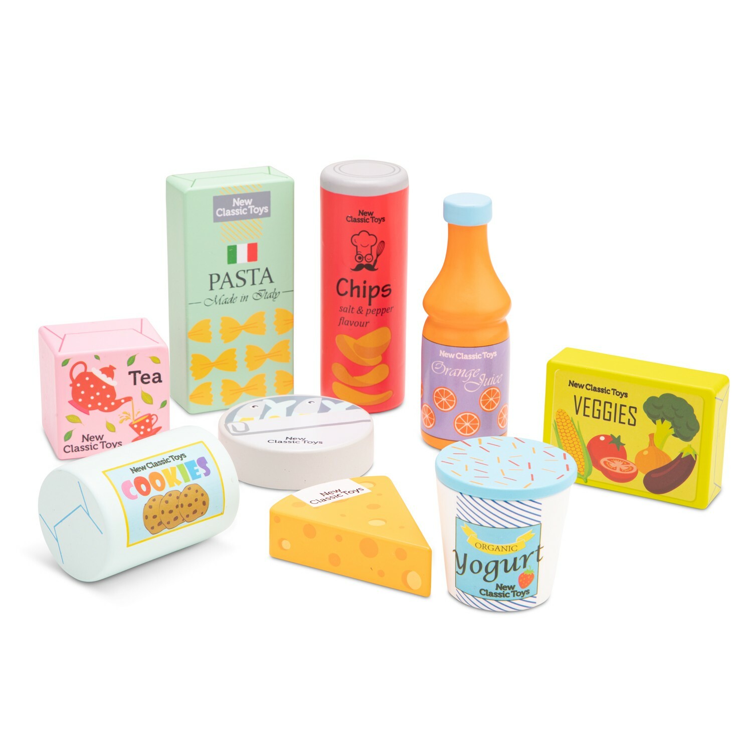 《 荷蘭 New Classic Toys 》 北歐小主廚經典美食拼盤