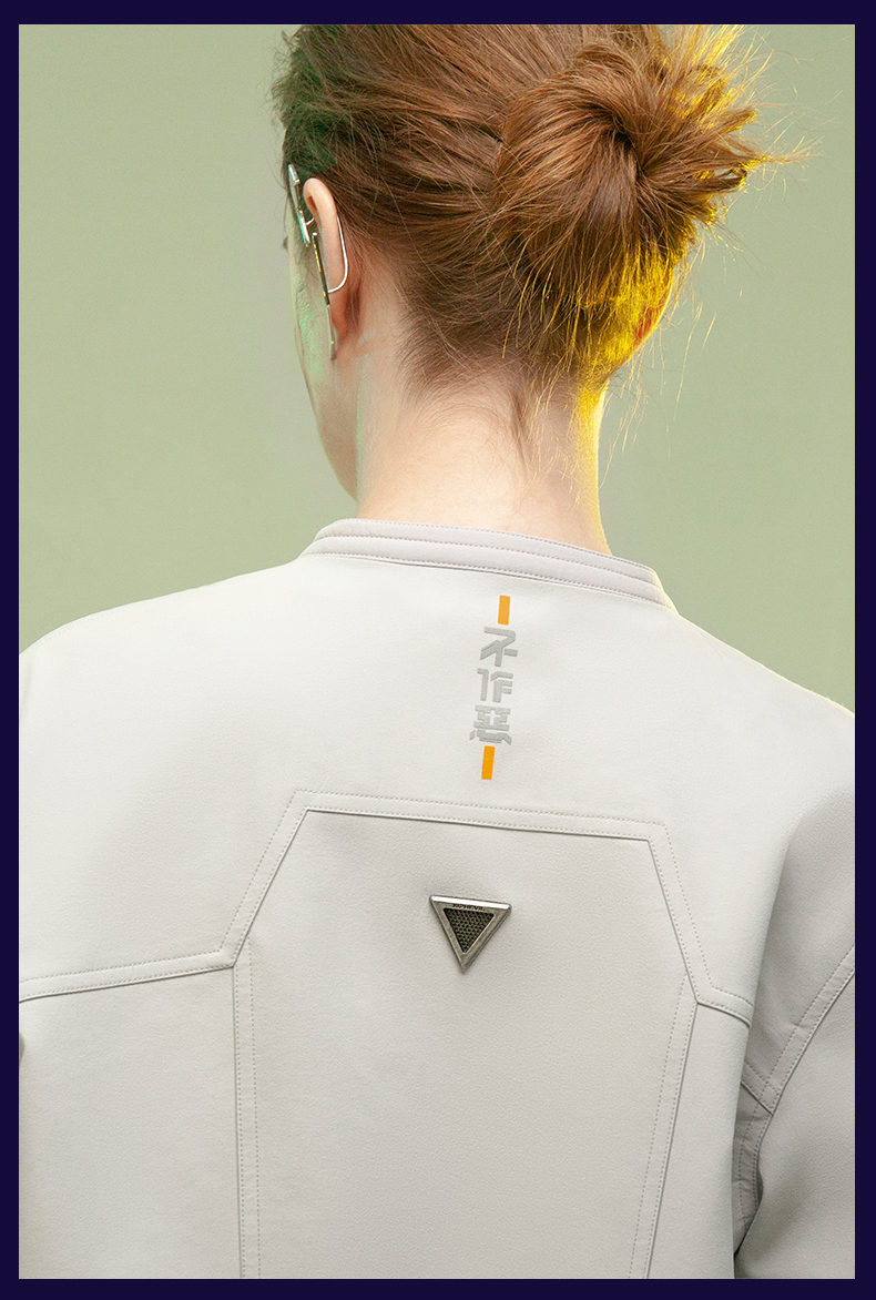 不作惡「Aristoi IV西服-拒水」賽博龐克極簡風磁力單扣休閒西裝