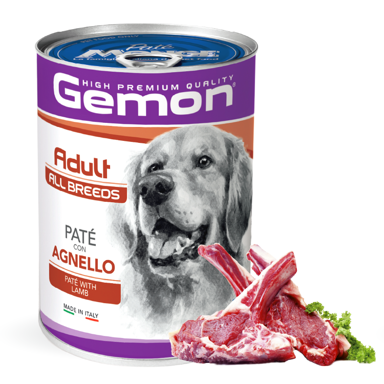 Gemon|意式野味羊肉 全犬主食罐 400g (GEM-7811)-New