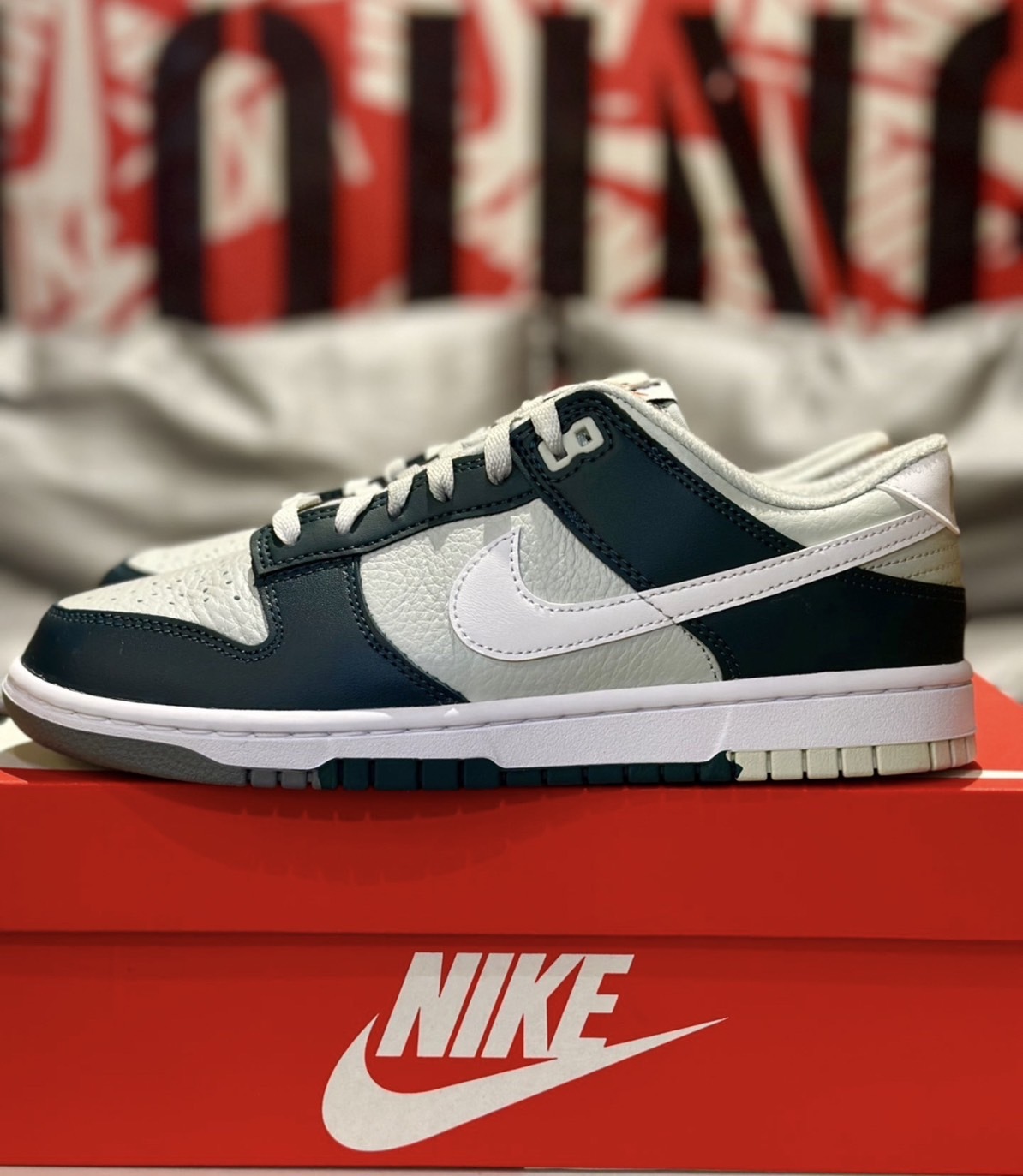 Nike Dunk Low Split 'Deep Jungle' 深綠