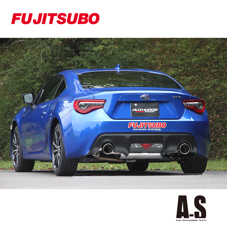 FUJITSUBO A-S 排氣管 SUBARU BRZ ZC6 2016-2021 小改款後專用