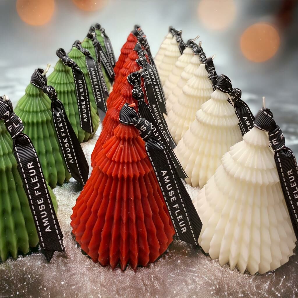 Amuse Fleur Christmas Candles