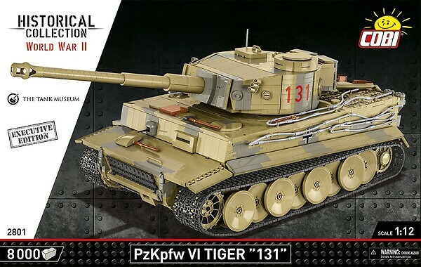 Cobi : 1/12 WWII 2801 PzKpfw VI Tiger 131(Executive Edition) (8000pcs)