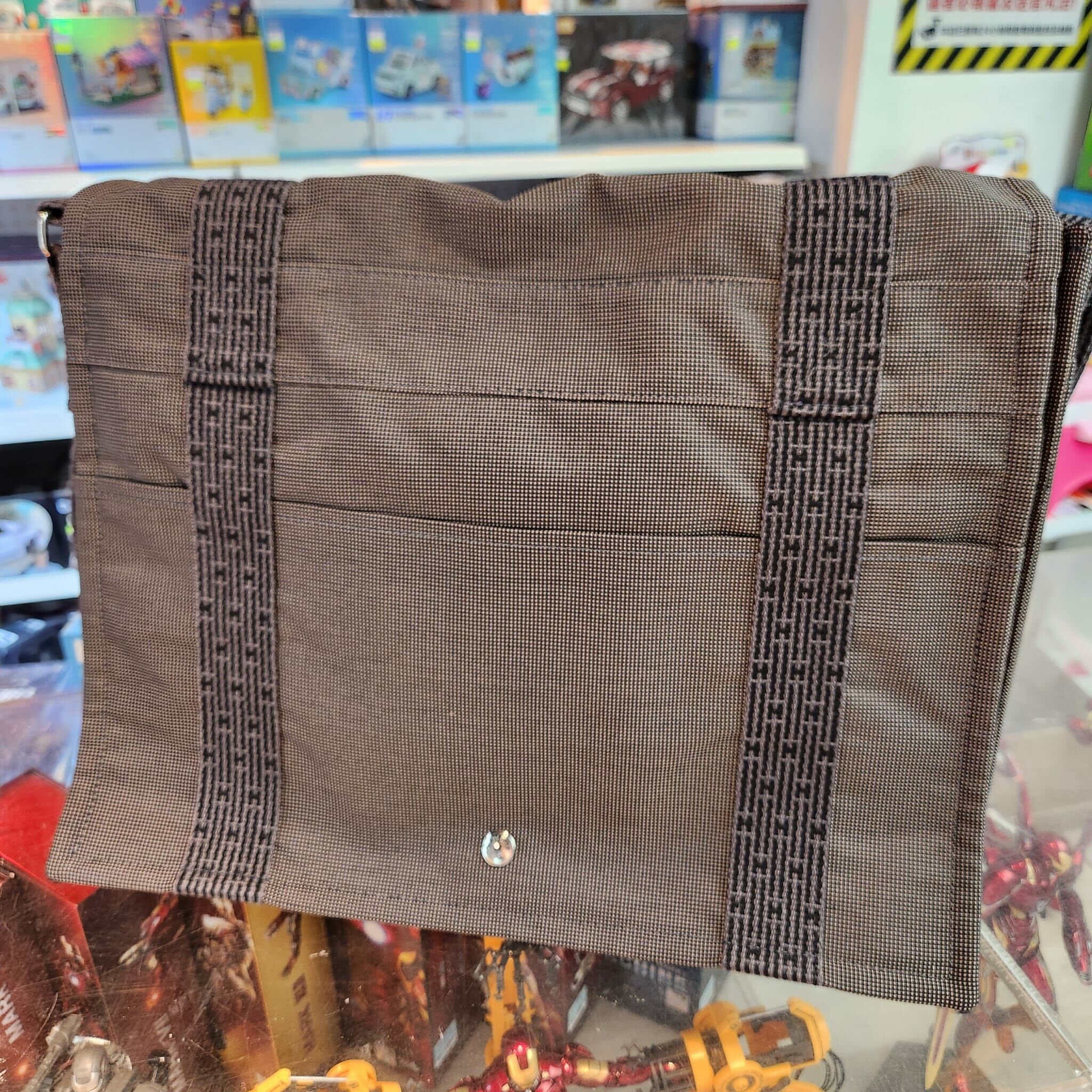 (日本直送 只此一個） 95%新 Hermès Hermes Herline Basas PM cross body  shoulder bag （Grey）