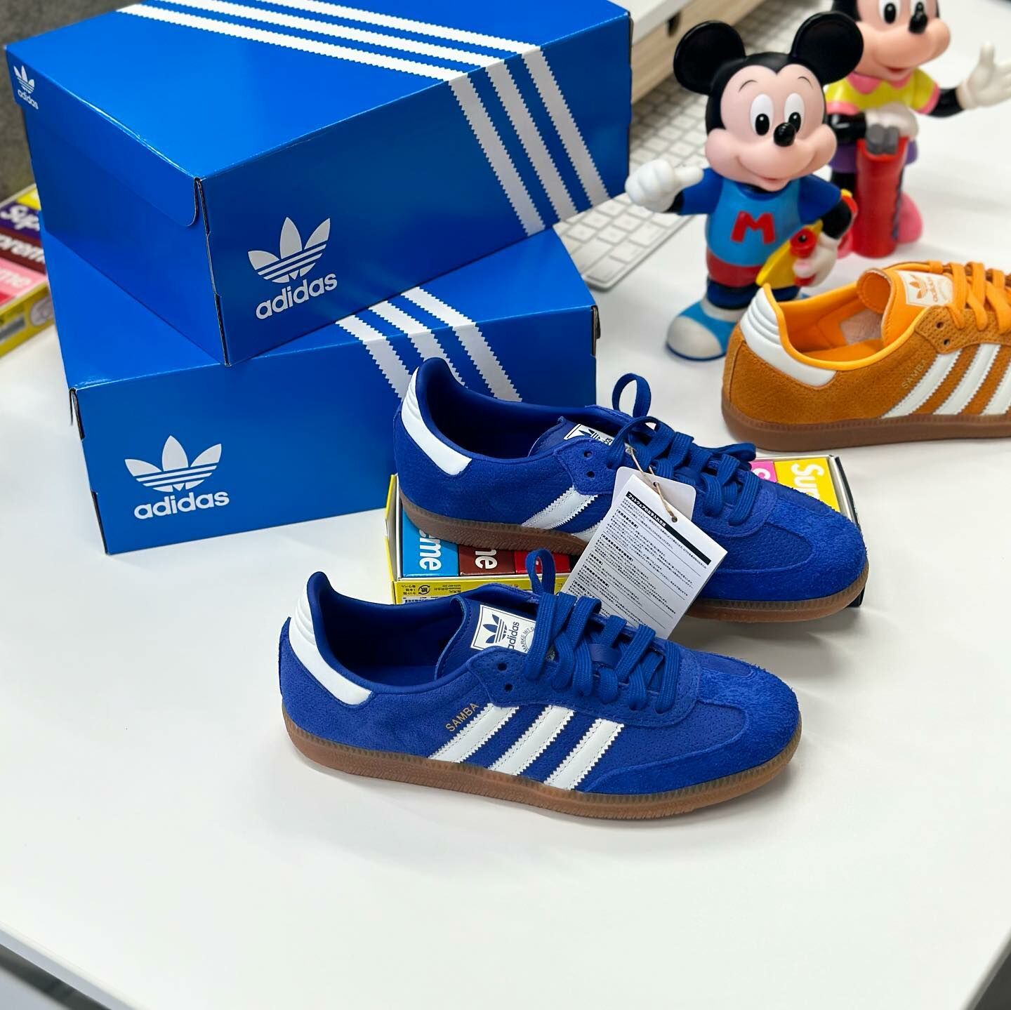 Adidas Originals Samba OG 皇家藍 焦糖底 復古 德訓鞋 HP7901