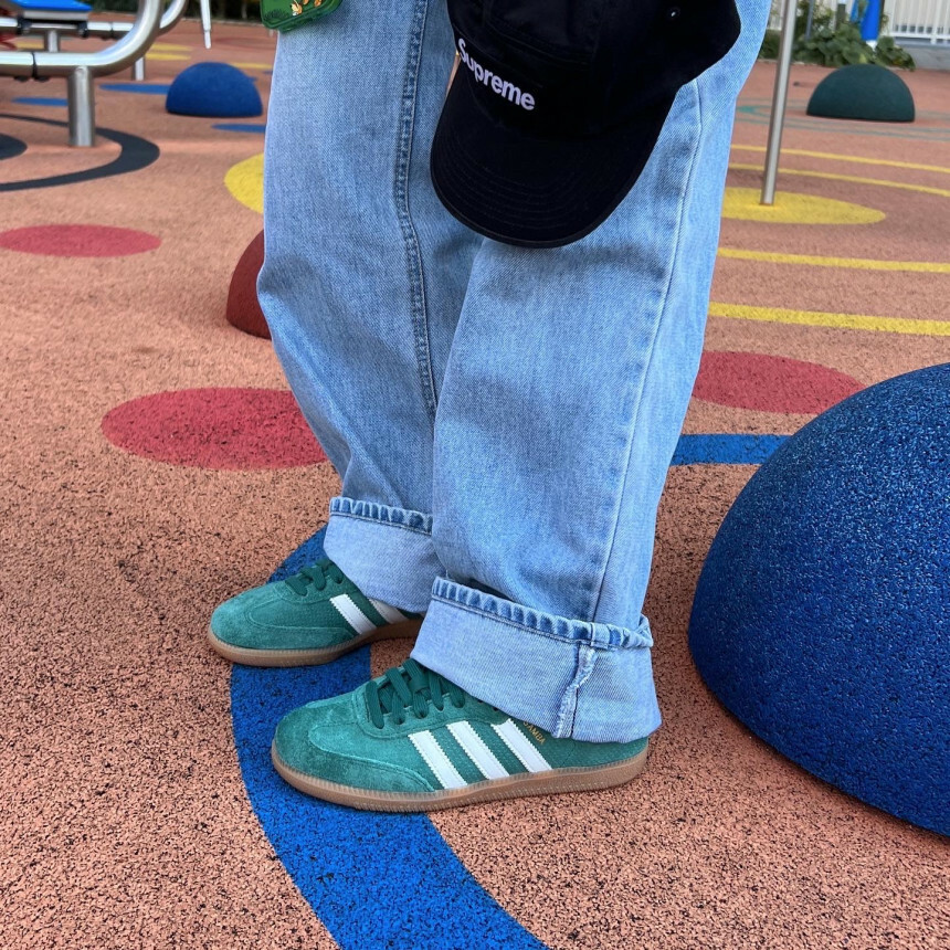 Adidas Originals Samba OG 森林綠 焦糖底 復古 德訓鞋 HP7902