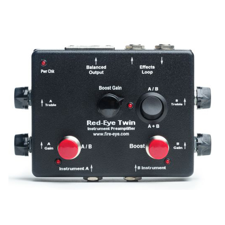 Fire-Eye/Red Eye TWIN 美國 專業 手工雙軌 前級 效果器