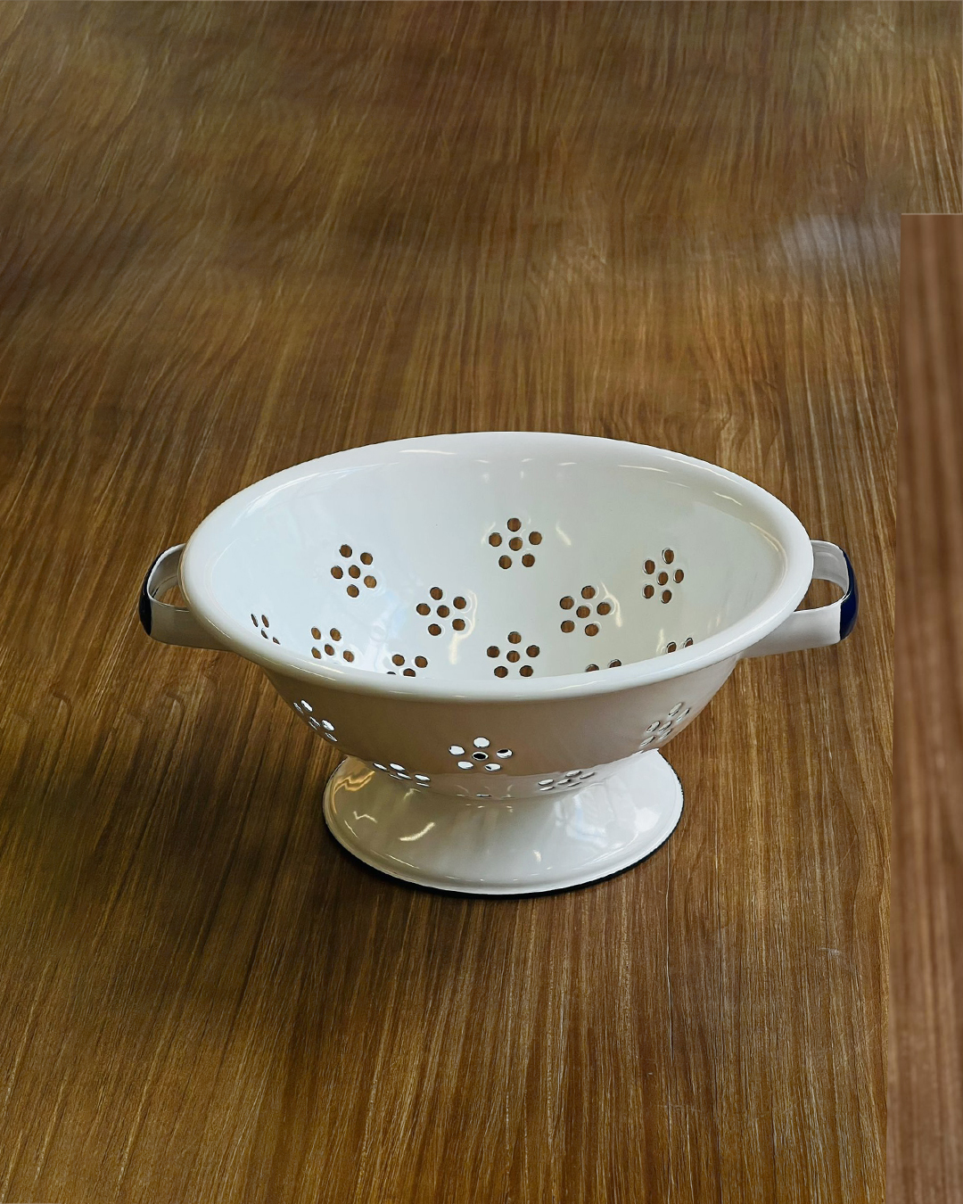 琺瑯雙耳把手蔬果／瀝水籃｜野田琺瑯