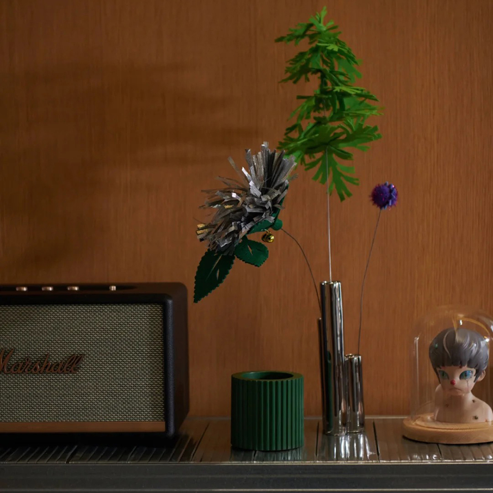 Purrre | 綻放逗貓棒(綠傘松)