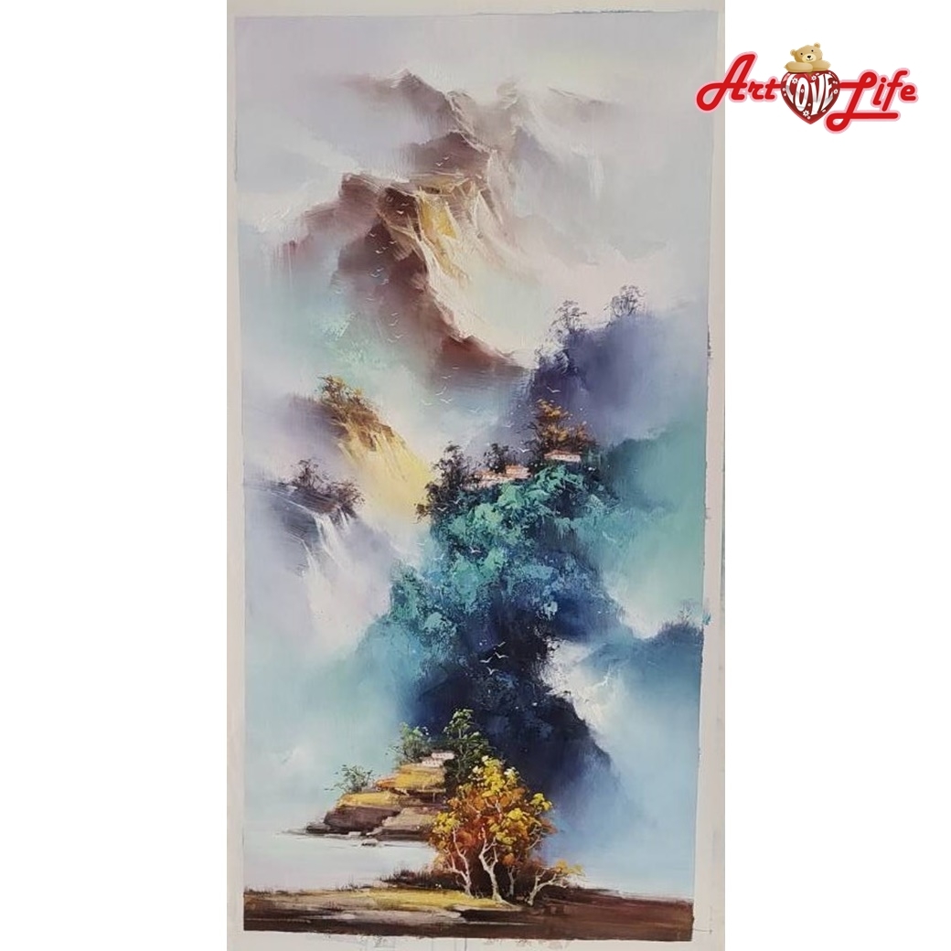 B039_60120高級手繪油畫_風景