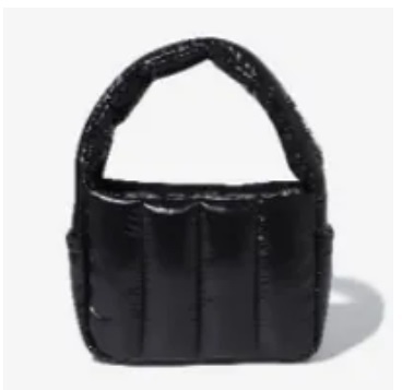 [S] FILA **MILAN GLOSSY TOTE BAG,BLACK, 8809941634006 (SFL244)