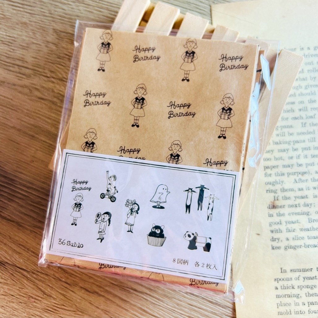 日本36Sublo．牛皮圖案小袋I、II 8圖 16入