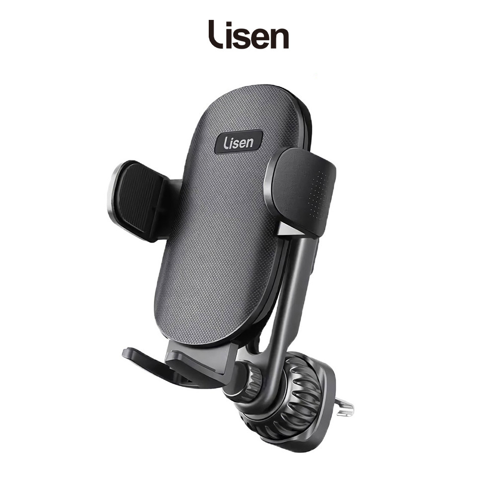 【Lisen】萬向鐵臂手動鎖靈珠鉤夾雙配件支架