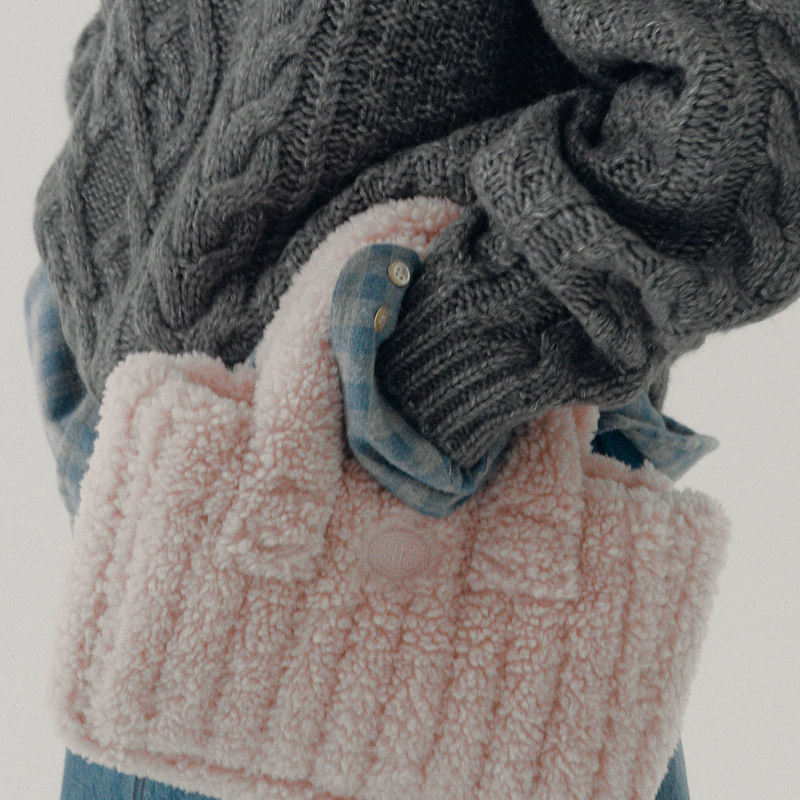 <韓國代購> SIENNE SHEARING BEAR PADDING BAG