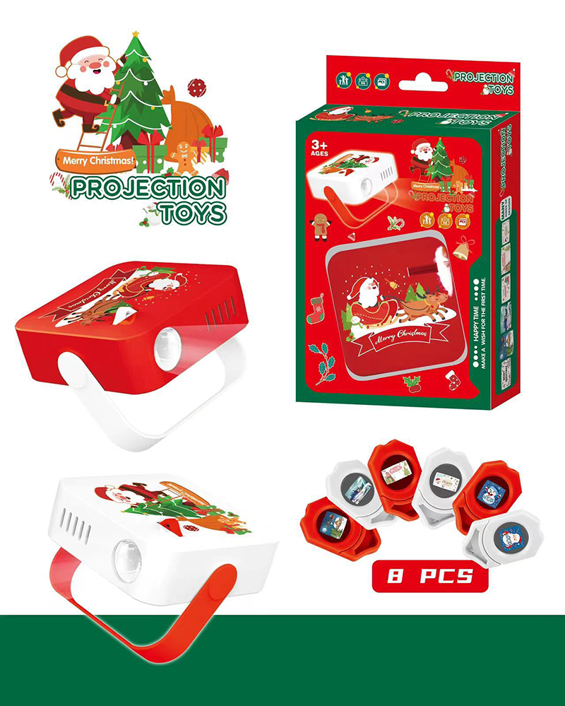 聖誕氣氛道具投影燈4聖誕卡片 A9630
