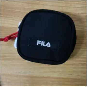 [S] FILA **FS3EQE5304X SQUARE POUCH,BLACK, 8809861426903 (SFL258)