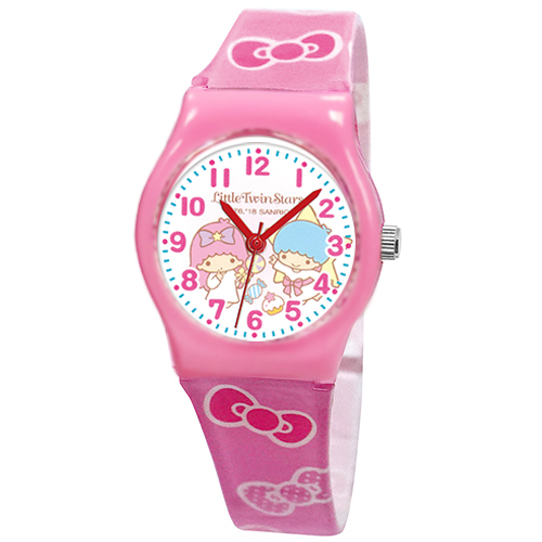 【Sanrio三麗鷗】雙子星kiki & lala兒童卡通手錶 (13)