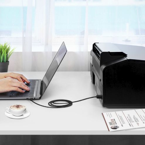 UGREEN - 50446 Type-C 2.0對USB-B印表機多功能傳輸線 (2M)