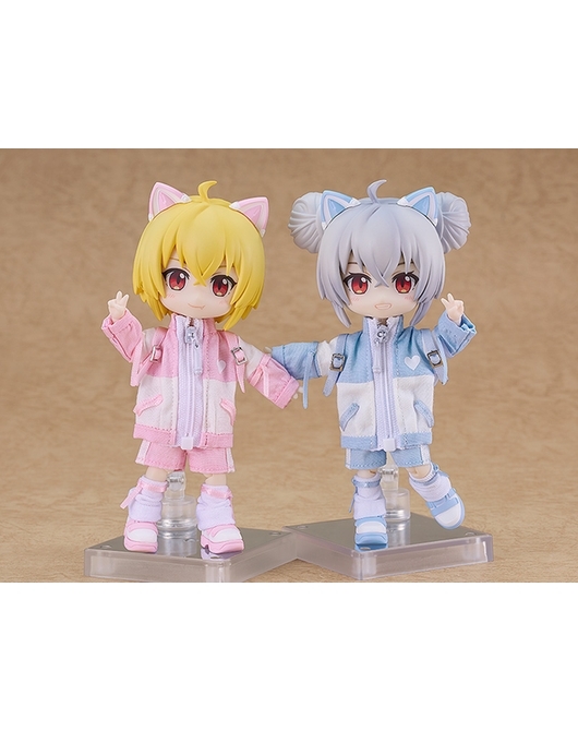 黏土人 服裝套組 次文化運動服 (Blue) Nendoroid Doll Outfit Set: Subculture Fashion Tracksuit (Blue) 