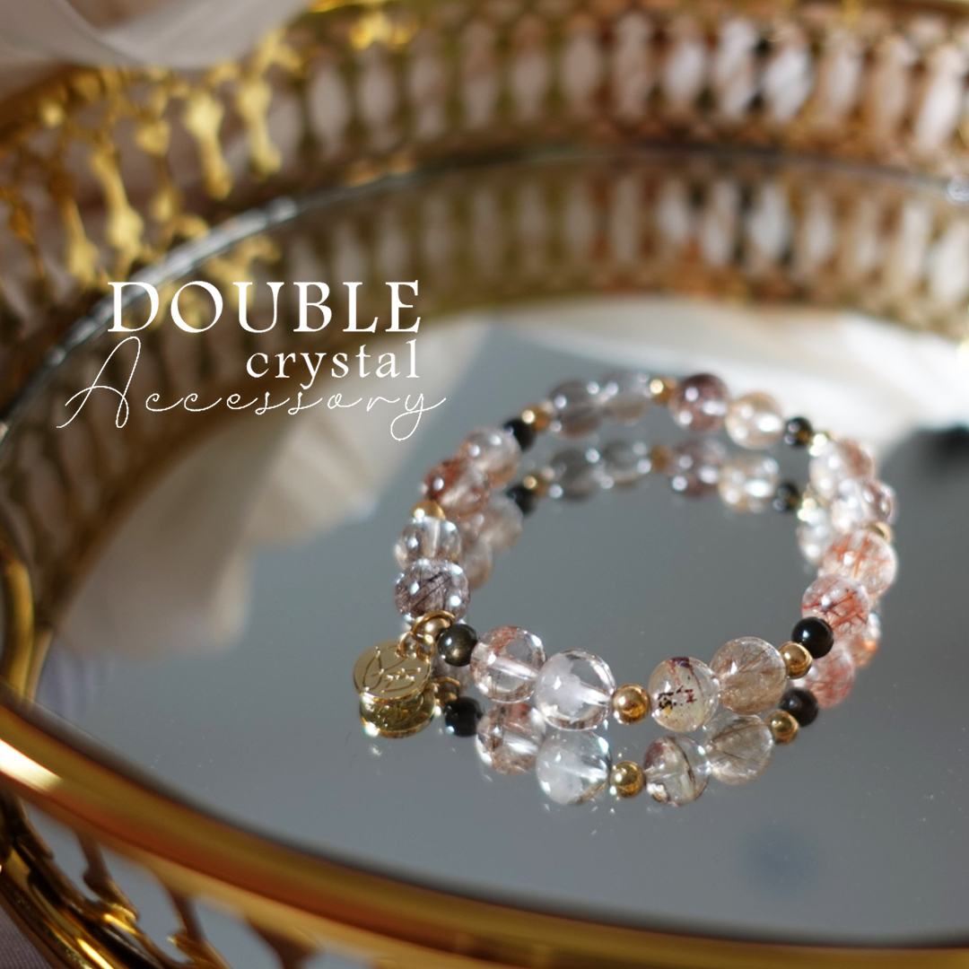 ☽◌* 浮生若夢／異象髮晶．黑曜石